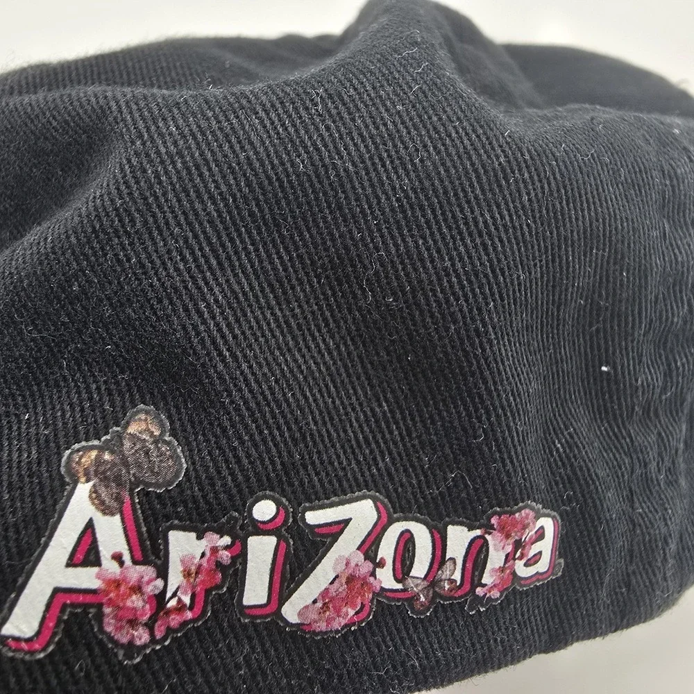 Anti Social Social Club x Arizona Floral Hat Black Adjustable Strapback ASSC